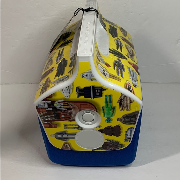 Star Wars 4 Qt Insulated Playmate Cooler Mini Toy Box Action Figures NWT - Picture 5 of 14